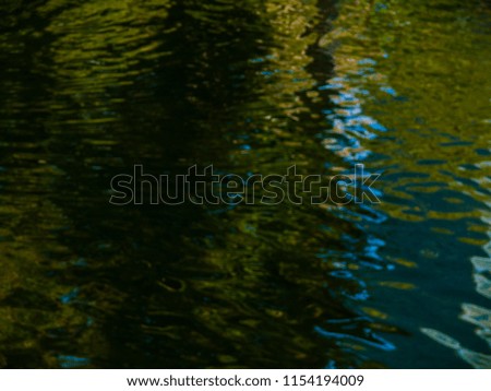 Abstract blue and green water surface background. Blurred rippled sea closeup photo. Fresh wavy water texture. Boat travel banner template. Marine travel wallpaper. Spring or summer relaxing photo. 