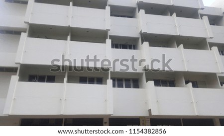 Gray multi storey building background