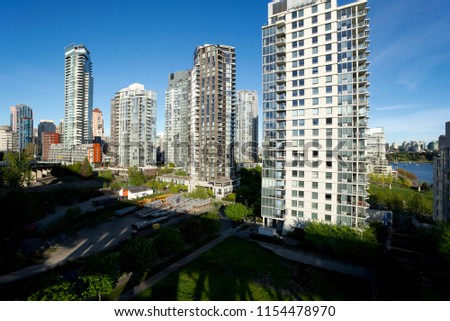 Vancouver Yaletown and False Creek