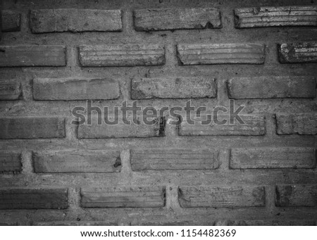Close up Brick wall background.