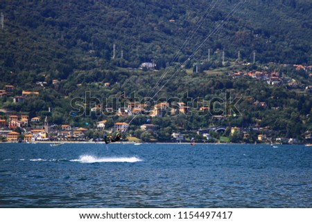 Pictures from a small town on an Italian lake