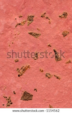 Handmade Paper - Terracotta and Copper