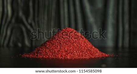 sumac - spices. food background
