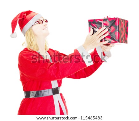 Gift giving on christmas eve