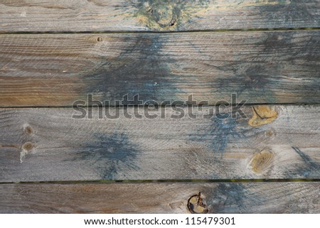 Paintball Stained Wood Texture making a great abstract textured background.