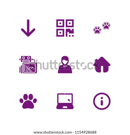 smart icon. 9 smart set with download, robot, internet and businessman vector icons for web and mobile app