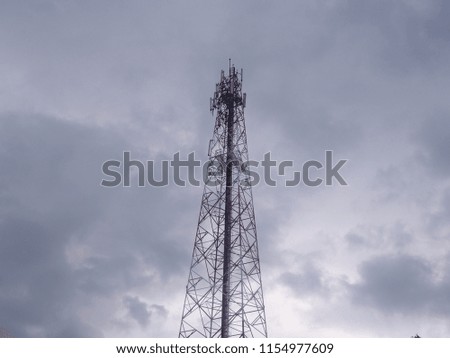 Reception and Signal Tower, Antenna