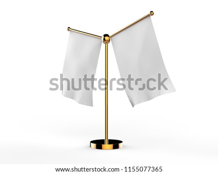 Download Blank Two Vertical Flags Mock Up Royalty Free Stock Photo 378690739 Avopix Com