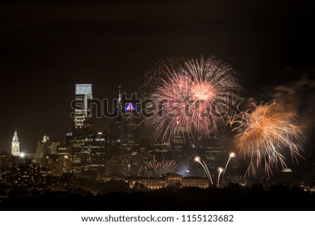 4th of July Fireworks in Philadelphia