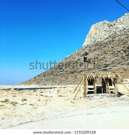 Pirate beach shack