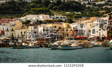 City of Blue Capri Island