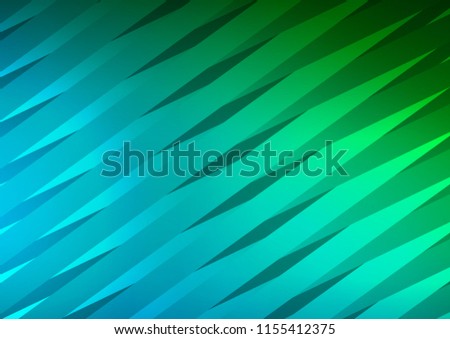 Dark Blue, Green vector template with repeated sticks. Blurred decorative design in simple style with lines. Smart design for your business advert.