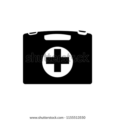 medical kit icon vector template