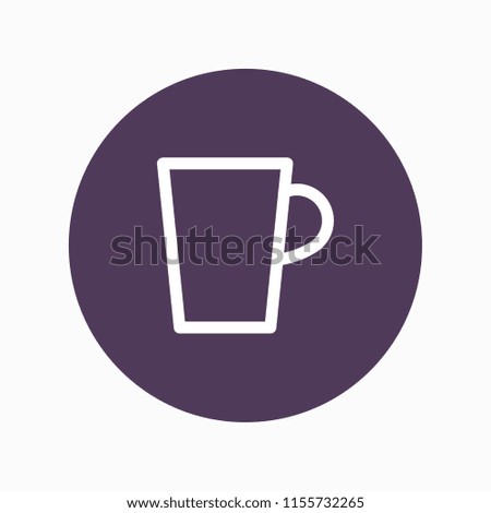 cup icon vector