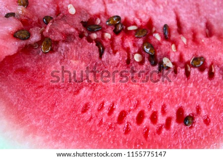 Ripe red watermelon background