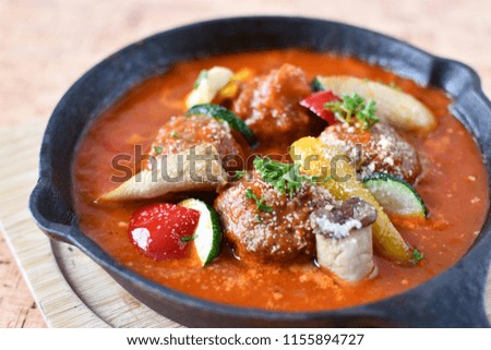 Picture of tomato stewed dish