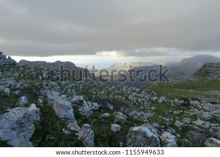Cape Town mountain Landscape
