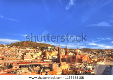 Zacatecas cityscape, Mexico