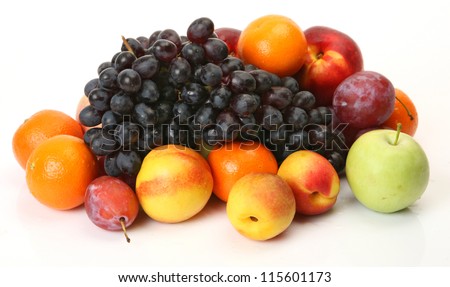 Ripe fruit for a healthy feed