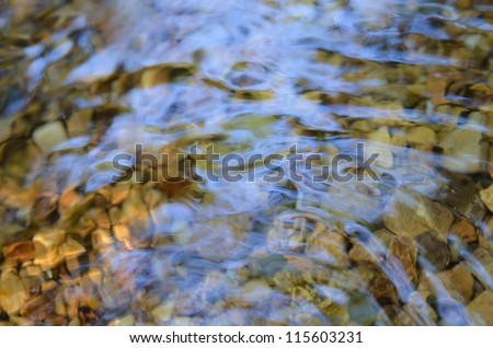 Close up of river Royalty-Free Stock Photo #115603231