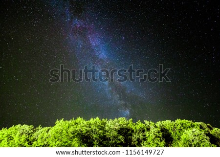 Milky Way from France