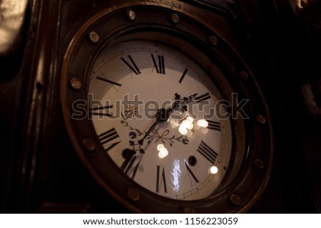 a Picture Ancient Clock