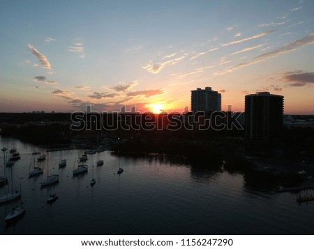 Sunset in Miami Fl
