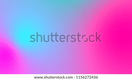 Abstract blue pink and green light neon fog soft glass background texture in pastel colorful gradation.