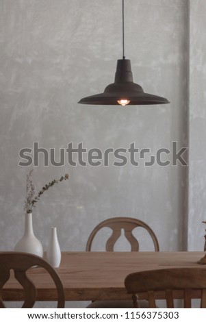 Interior design of coffee shop, stock photo