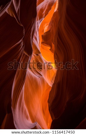 Antelope Canyon's Orange Pattern