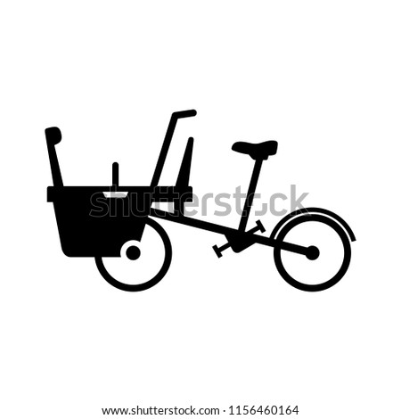 Mother baby bike stroller