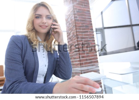 background image of a business women in the workplace