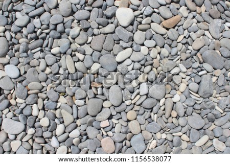 background, stones sea round, gray