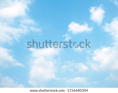 clouds in the blue sky Royalty-Free Stock Photo #1156680304