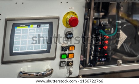 Emergency Control Panel Buttons