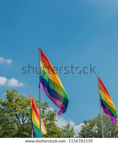 Lesbian and gay movement Rainbow flag