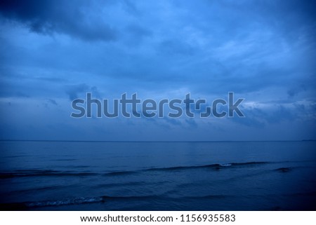 Blue Hour at The Beach