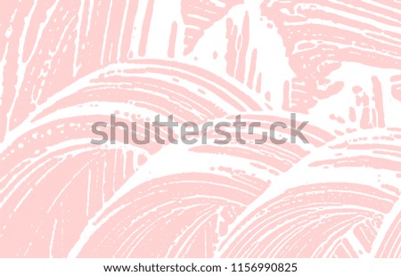 Grunge texture. Distress pink rough trace. Great background. Noise dirty grunge texture. Authentic artistic surface. Vector illustration.