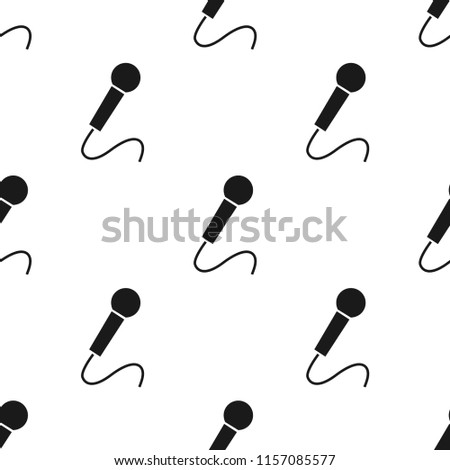microphone icon vector illustration, can be used for web and mobile design pattern