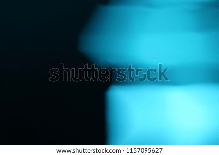 Neon blue lights