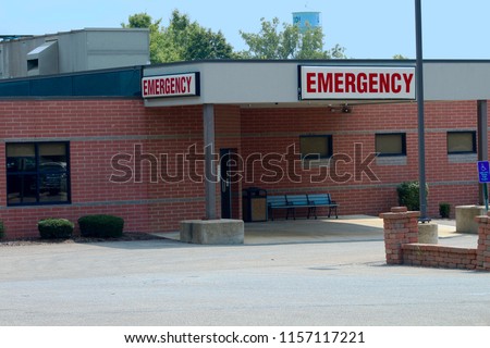 rural emergency room exterior