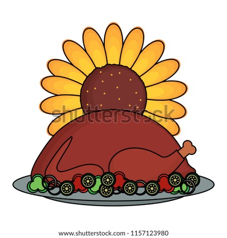 roasted turkey design