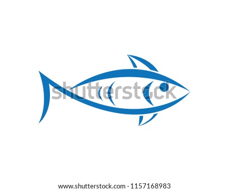 fish logo template