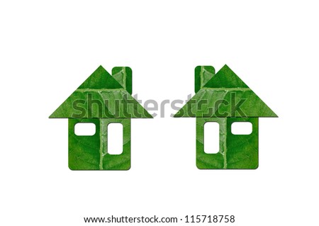 Green Home by leaf
