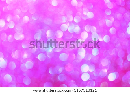 Purple bokeh for background.