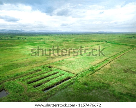 Aerial photos Of pasture, Fields or agriculture.