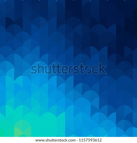 bright colorful blue background. Layout for advertising
