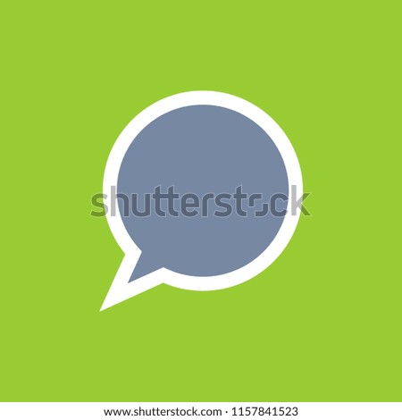 Chat messages notification vector icon