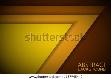 Modern abstract yellow background  
