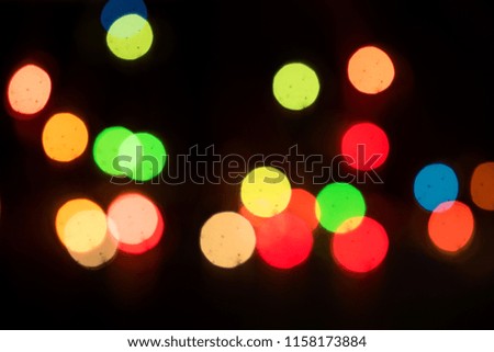 Defocused light dots abstract background. Abstract lights, blurred abstract pattern, Abstract bokeh background.